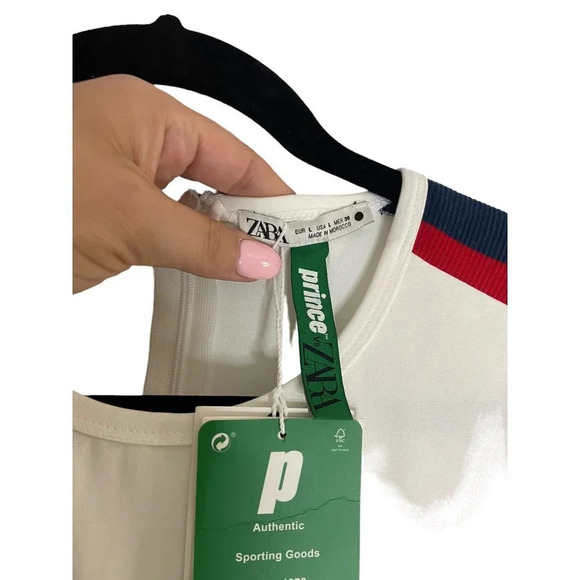 NWT ZARA VS Prince Jumpsuit Romper Playsuit Short Sleeve-sz Large - Picture 6 of 9